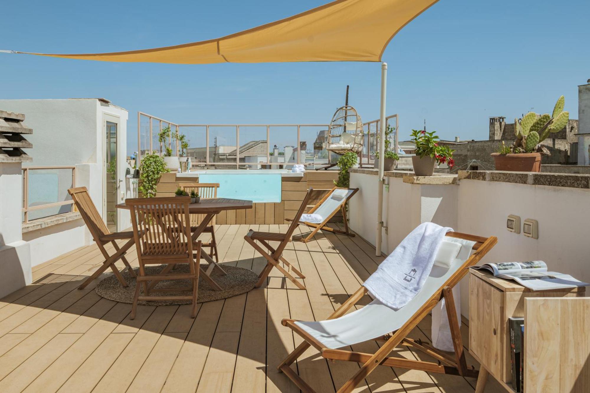 Guaceto Apartment Luxury Property With Private Pool On The Terrace Mesagne Εξωτερικό φωτογραφία