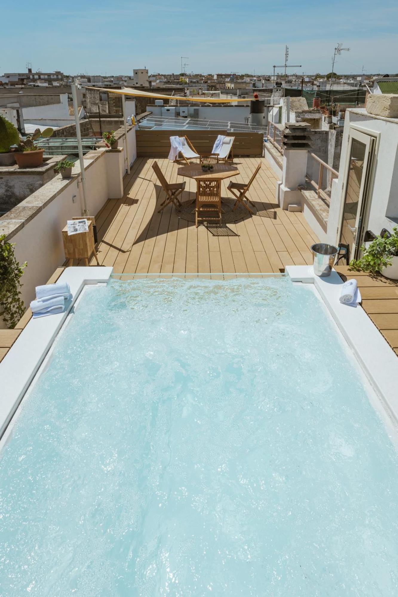 Guaceto Apartment Luxury Property With Private Pool On The Terrace Mesagne Εξωτερικό φωτογραφία