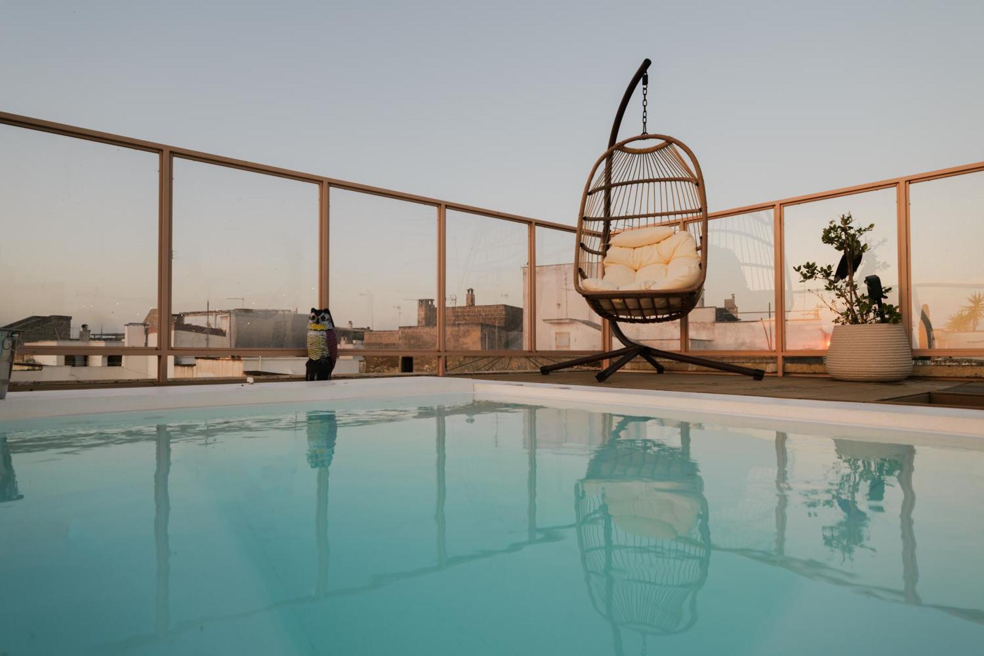 Guaceto Apartment Luxury Property With Private Pool On The Terrace Mesagne Εξωτερικό φωτογραφία